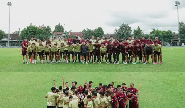 Latihan penutup masa Training Camp di Yogyakarta (instagram.com/persisofficial)