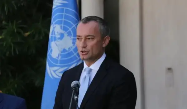 Perwakilan tinggi Dewan Perdamaian Gaza Nikolay Mladenov.