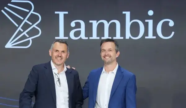Iambic co-founders Fred Manby dan Tom Miller