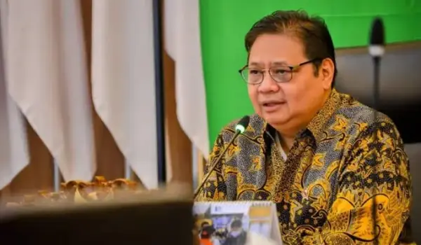 Menko Perekonomian Airlangga Hartarto.