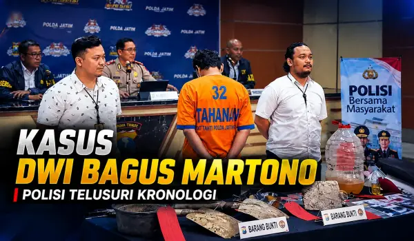 Dwi Bagus Martono, Tersangka Pembunuh Ibu dan Anak di Madiun